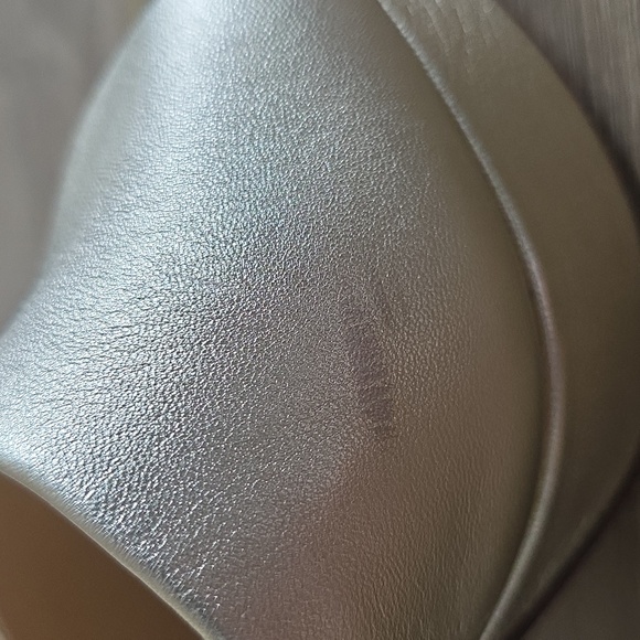 Veronica Beard Dali Platform Sandal Stiletto Heel Gold Metallic Leather 9.5 - Picture 10 of 10